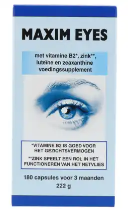 De Online Drogist Horus pharma maxim eyes capsules aanbieding