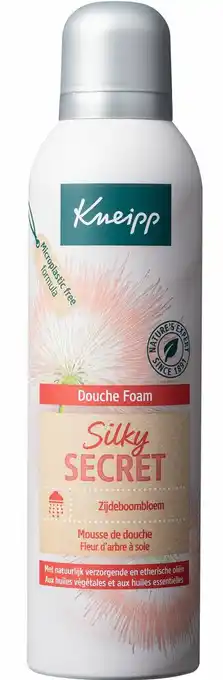 De Online Drogist Kneipp douche foam silky secret aanbieding