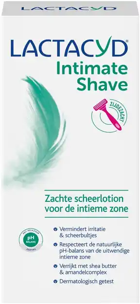 De Online Drogist Lactacyd intimate shave aanbieding