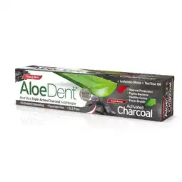 De Online Drogist Aloedent aloe vera triple action charcoal tandpasta aanbieding