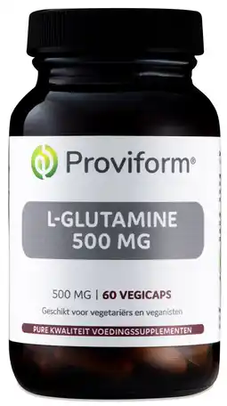 De Online Drogist Proviform l-glutamine 500mg capsules aanbieding