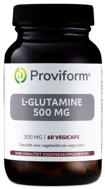 De Online Drogist Proviform l-glutamine 500mg capsules aanbieding