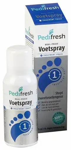 De Online Drogist Pedifresh voetspray fase 1 aanbieding