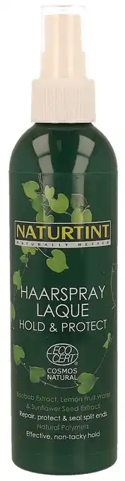 De Online Drogist Naturtint haarspray hold & protect aanbieding