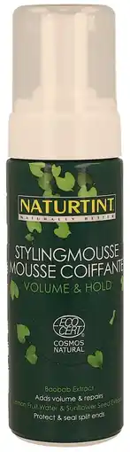 De Online Drogist Naturtint stylingmousse volume & hold aanbieding