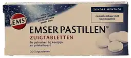 De Online Drogist Emser pastillen zonder menthol zuigtabletten aanbieding