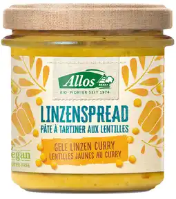 De Online Drogist Allos linzenspread gele linzen curry aanbieding