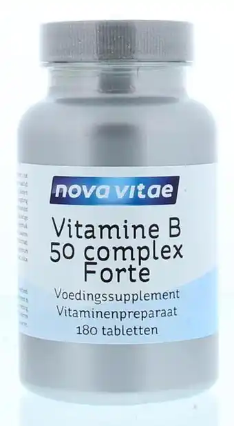 De Online Drogist Nova vitae vitamine b50 complex forte tabletten aanbieding
