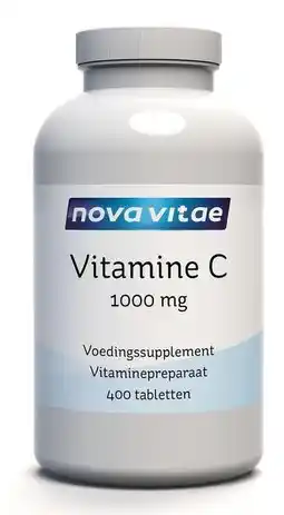 De Online Drogist Nova vitae vitamine c 1000mg tabletten 400st aanbieding