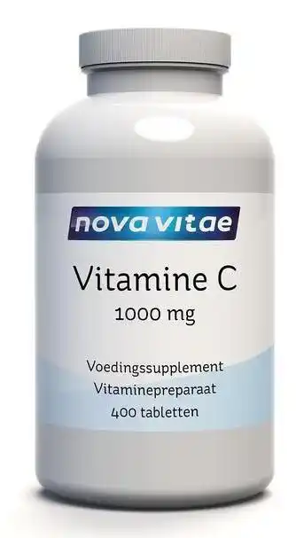 De Online Drogist Nova vitae vitamine c 1000mg tabletten 400st aanbieding
