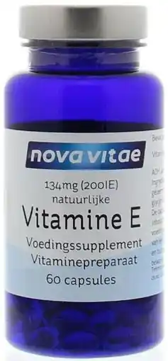 De Online Drogist Nova vitae vitamine e 200iu capsules aanbieding