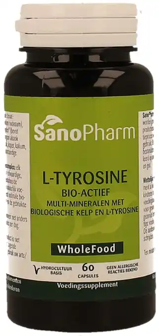 De Online Drogist Sanopharm l-tyrosine capsules aanbieding