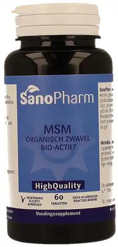 De Online Drogist Sanopharm msm tabletten aanbieding