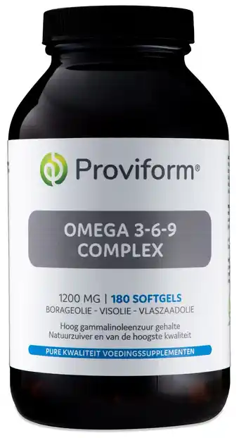 De Online Drogist Proviform omega 3-6-9 complex 1200mg aanbieding