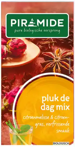 De Online Drogist Piramide thee pluk de dag mix aanbieding