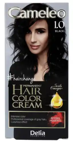 De Online Drogist Cameleo creme permanente kleuring 1.0 zwart aanbieding