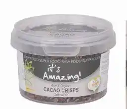De Online Drogist Its amazing cacao crisps gebroken 150 gr aanbieding