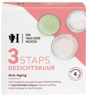 De Online Drogist Dr van der hoog 3 staps gezichtskuur anti-aging aanbieding