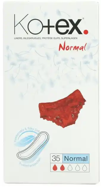 De Online Drogist Kotex inlegkruisjes normal aanbieding