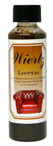 De Online Drogist Wiertz leerwas bruin aanbieding