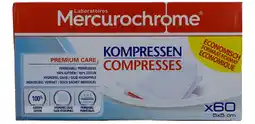 De Online Drogist Mercurochrome kompressen 5x5cm aanbieding