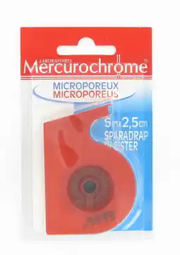 De Online Drogist Mercurochrome pleisters microporeus 5mx2,5cm aanbieding