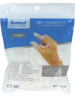 De Online Drogist Romed vingercondooms latex s aanbieding