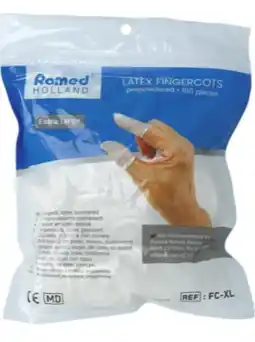 De Online Drogist Romed vingercondooms latex xl aanbieding