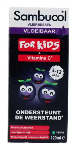 De Online Drogist Sambucol siroop for kids aanbieding