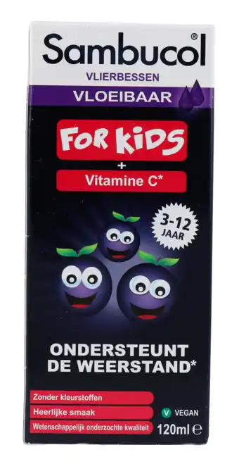 De Online Drogist Sambucol siroop for kids aanbieding