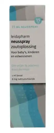 De Online Drogist Leidapharm zoutoplossing voor baby en kind aanbieding