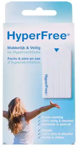 De Online Drogist Hyperfree inhalatie cassette bij hyperventilatie aanbieding