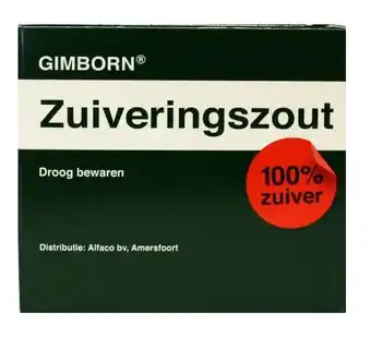 De Online Drogist Gimborn zuiveringszout aanbieding