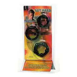 De Online Drogist Get hard three rings black aanbieding