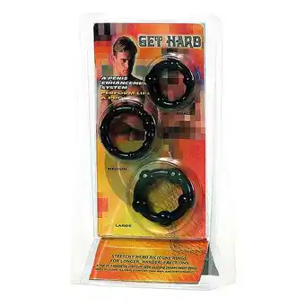 De Online Drogist Get hard three rings black aanbieding
