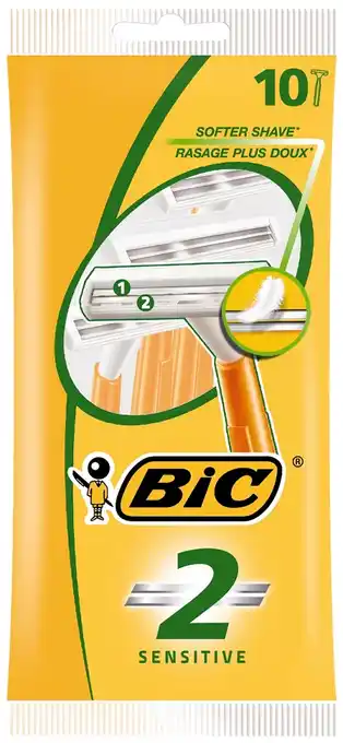 De Online Drogist Bic 2 wegwerpscheermesjes aanbieding