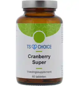 De Online Drogist Ts choice cranberry super tabletten aanbieding