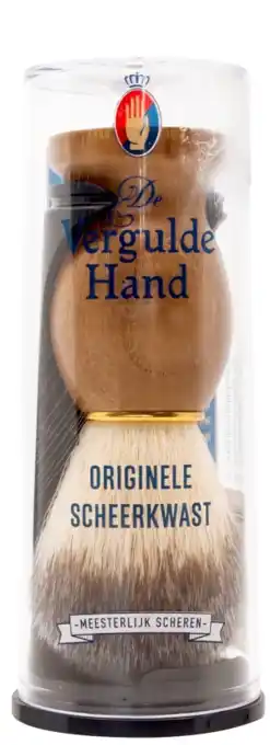 De Online Drogist Vergulde hand scheerkwast aanbieding