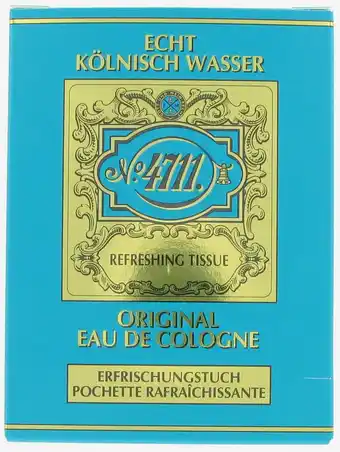 De Online Drogist 4711 etui doekjes aanbieding