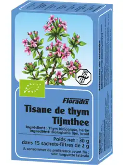 De Online Drogist Salus thee tijm zakjes aanbieding