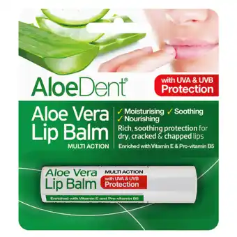 De Online Drogist Aloedent aloe vera lipbalsemstick aanbieding