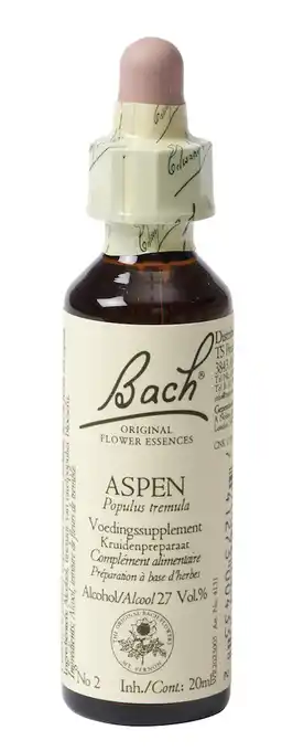 De Online Drogist Bach flower remedies aspen/ratelpopulier 02 aanbieding