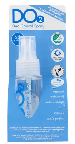 De Online Drogist Do2 deodorant crystal spray aanbieding