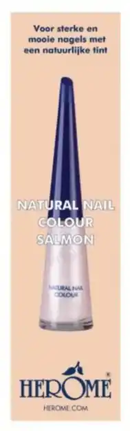 De Online Drogist Herome natural nail colour salmon aanbieding