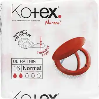 De Online Drogist Kotex ultradun normal aanbieding