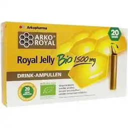 De Online Drogist Arkoroyal royal jelly 1500mg ampullen 20st aanbieding