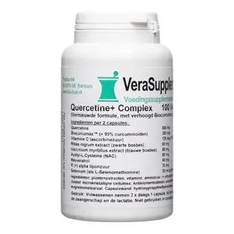 De Online Drogist Verasupplements quercetine+ complex capsules aanbieding