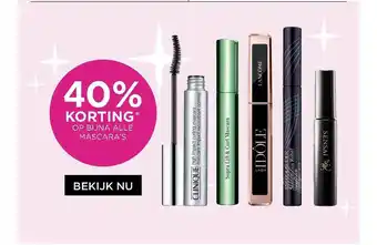 ICI Paris XL Op Bijn Alle Mascara's 40% Korting aanbieding