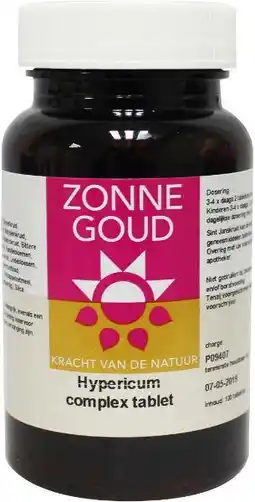 De Online Drogist Zonnegoud hypericum complex tabletten aanbieding
