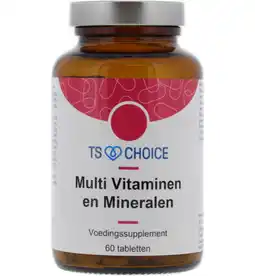 De Online Drogist Ts choice multi vitaminen en mineralen tabletten aanbieding